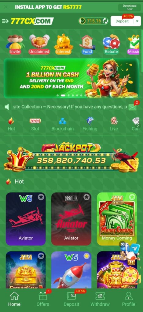 777cx Game Download